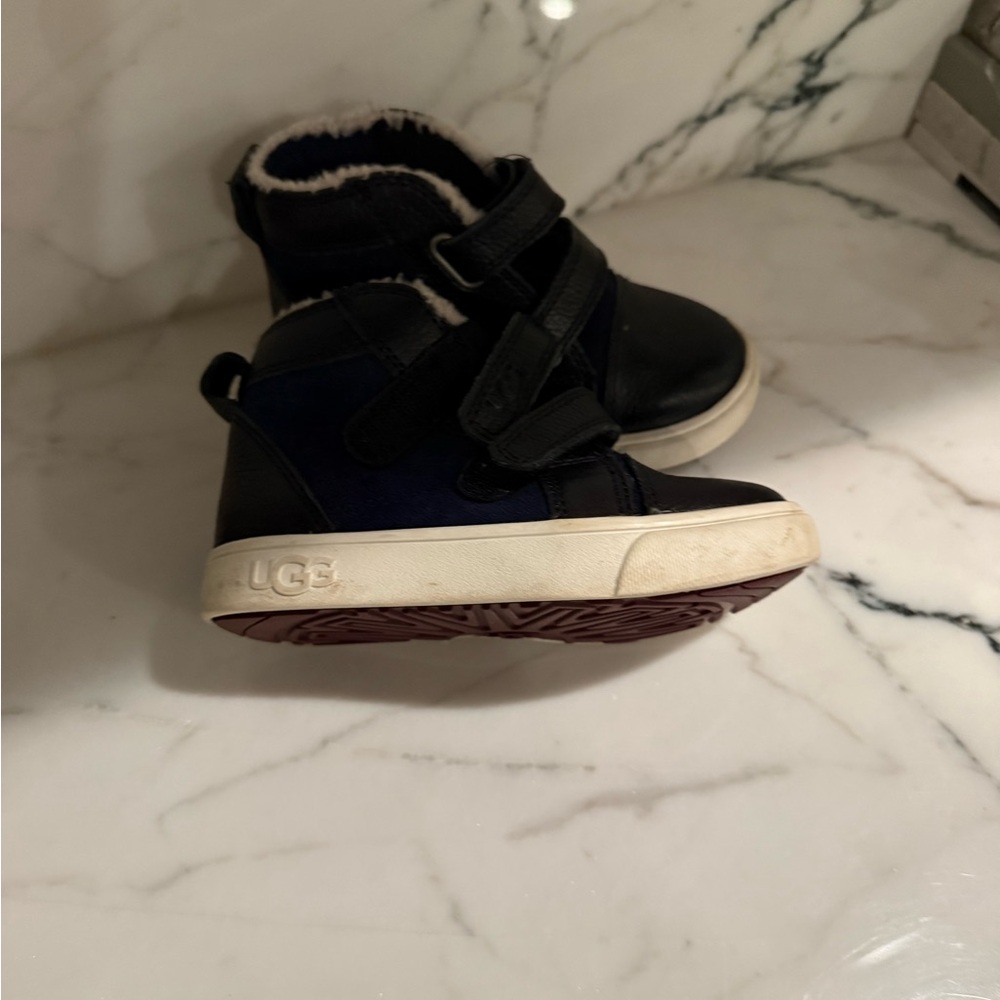 UGG Kids Navy and Black Boots